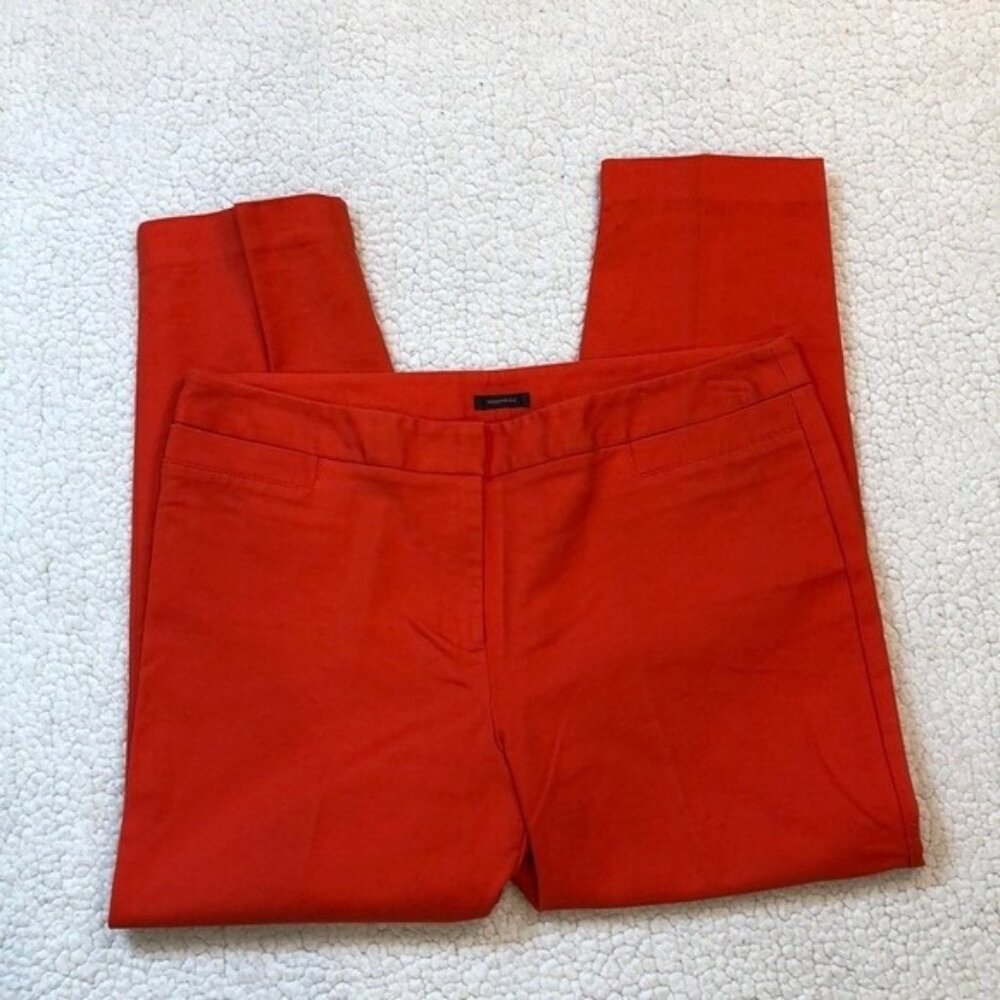 Worthington Orange Modern Fit Crop Pant Size 12